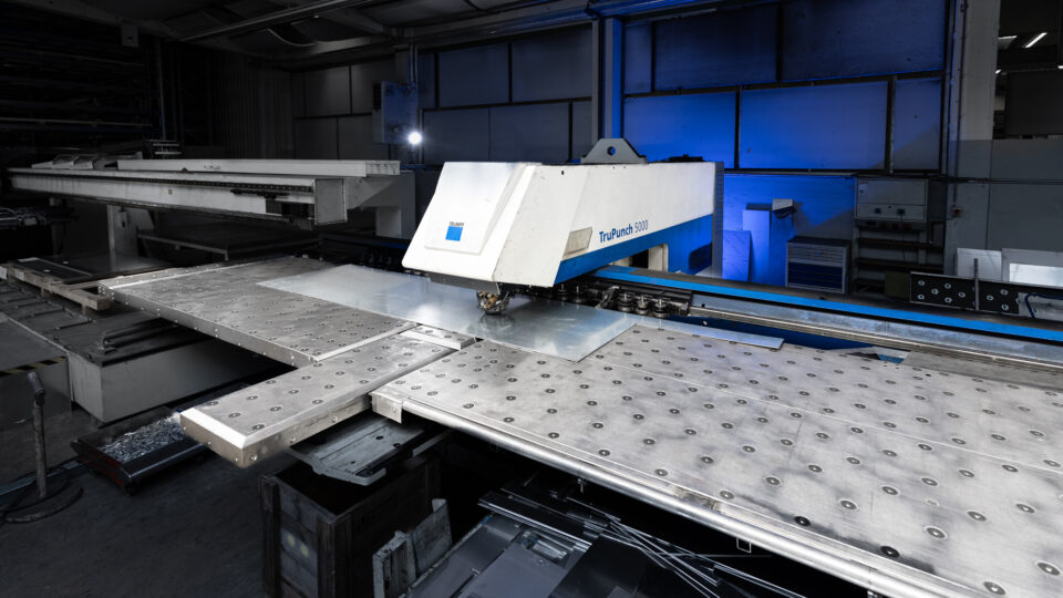 Trumpf TruPunch 5000 punching and nibbling machine.