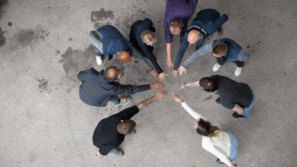 The team is pleased with a passed façade test.